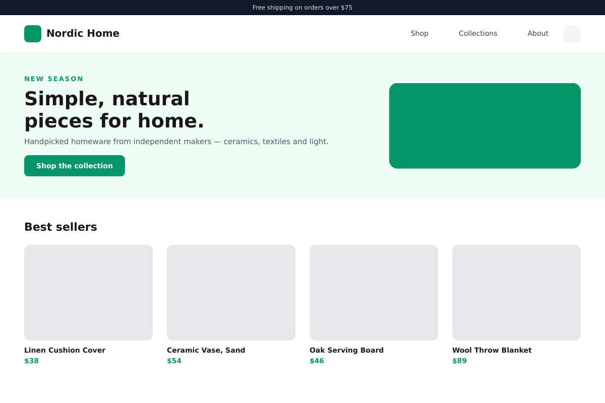 Online stores